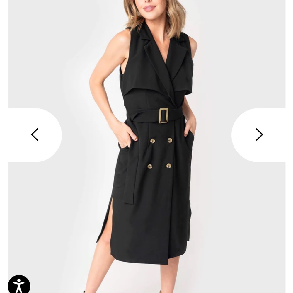 Gibson look Jennifer Trench Duster Dress